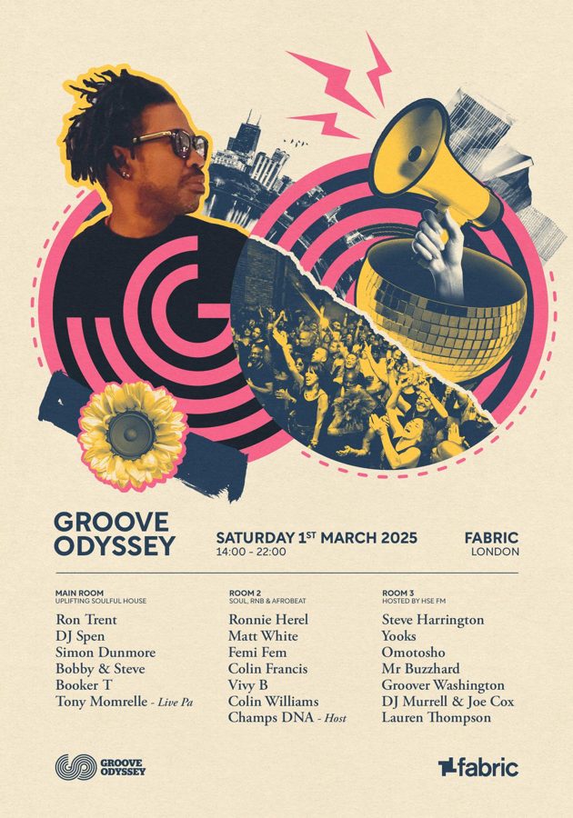 Groove Odyssey at Fabric, 1 March 2025