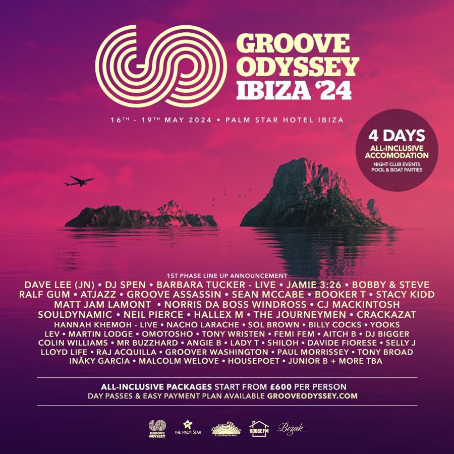 Groove Odyssey Ibiza 2024 line-up