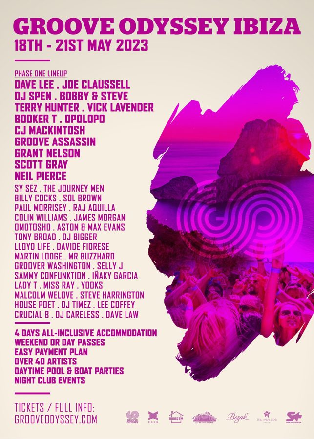 Groove Odyssey Ibiza 2023 line-up